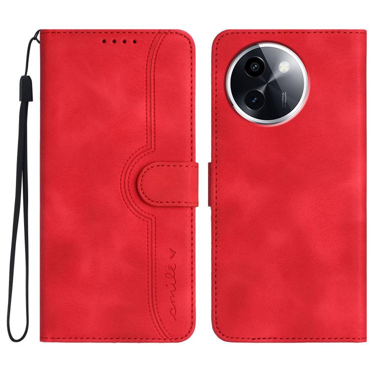 Heart Pattern Skin Feel Leather Phone Case, For vivo V50 Lite 4G / 5G, For vivo Y39 5G, For vivo Y29s 5G / Y04 4G Global, For vivo Y29 4G, For vivo V50, For vivo X200 Pro, For vivo Y200i