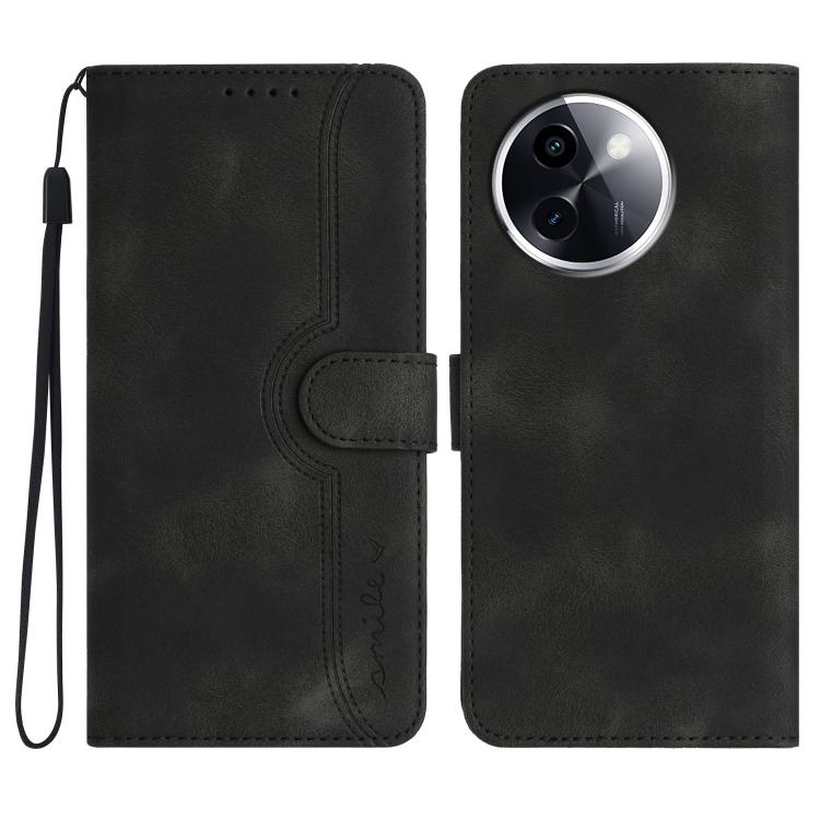 Heart Pattern Skin Feel Leather Phone Case, For vivo V50 Lite 4G / 5G, For vivo Y39 5G, For vivo Y29s 5G / Y04 4G Global, For vivo Y29 4G, For vivo V50, For vivo X200 Pro, For vivo Y200i