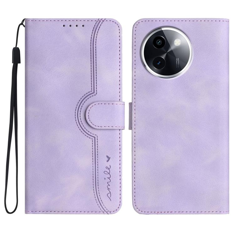 Heart Pattern Skin Feel Leather Phone Case, For vivo V50 Lite 4G / 5G, For vivo Y39 5G, For vivo Y29s 5G / Y04 4G Global, For vivo Y29 4G, For vivo V50, For vivo X200 Pro, For vivo Y200i