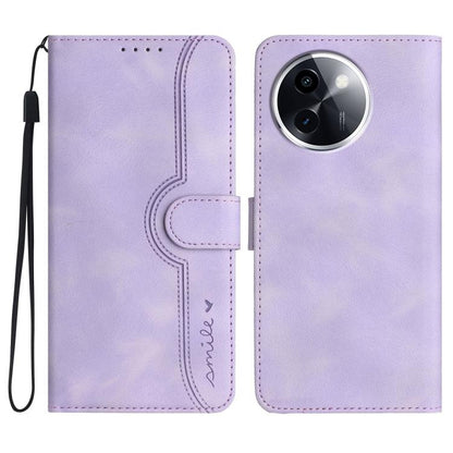Heart Pattern Skin Feel Leather Phone Case, For vivo V50 Lite 4G / 5G, For vivo Y39 5G, For vivo Y29s 5G / Y04 4G Global, For vivo Y29 4G, For vivo V50, For vivo X200 Pro, For vivo Y200i