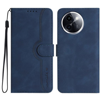 Heart Pattern Skin Feel Leather Phone Case, For vivo V50 Lite 4G / 5G, For vivo Y39 5G, For vivo Y29s 5G / Y04 4G Global, For vivo Y29 4G, For vivo V50, For vivo X200 Pro, For vivo Y200i