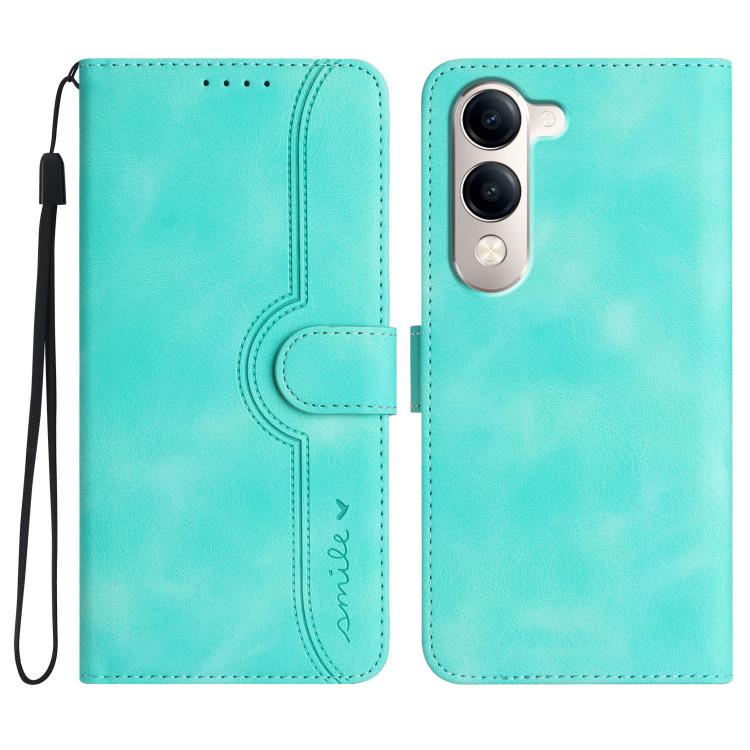 Heart Pattern Skin Feel Leather Phone Case, For vivo V50 Lite 4G / 5G, For vivo Y39 5G, For vivo Y29s 5G / Y04 4G Global, For vivo Y29 4G, For vivo V50, For vivo X200 Pro, For vivo Y200i