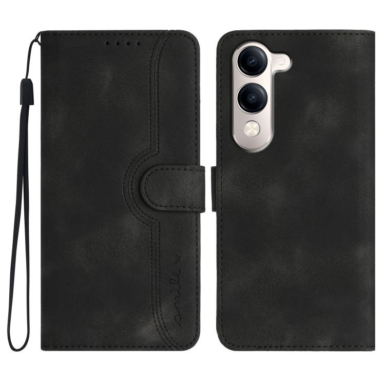 Heart Pattern Skin Feel Leather Phone Case, For vivo V50 Lite 4G / 5G, For vivo Y39 5G, For vivo Y29s 5G / Y04 4G Global, For vivo Y29 4G, For vivo V50, For vivo X200 Pro, For vivo Y200i