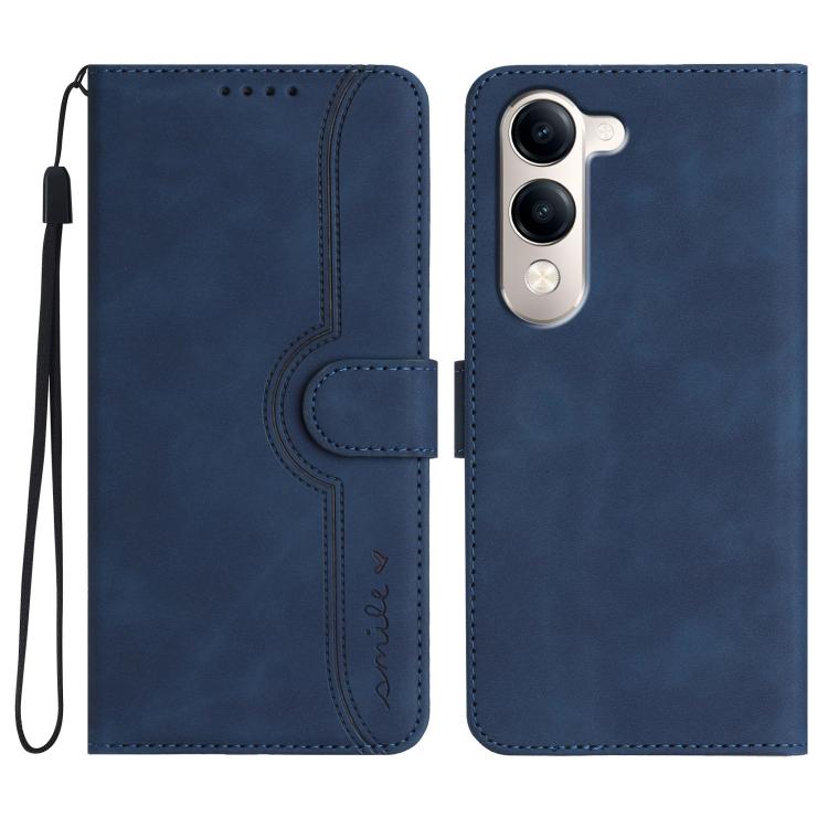 Heart Pattern Skin Feel Leather Phone Case, For vivo V50 Lite 4G / 5G, For vivo Y39 5G, For vivo Y29s 5G / Y04 4G Global, For vivo Y29 4G, For vivo V50, For vivo X200 Pro, For vivo Y200i