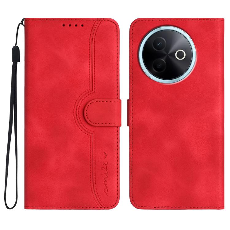 Heart Pattern Skin Feel Leather Phone Case, For vivo V50 Lite 4G / 5G, For vivo Y39 5G, For vivo Y29s 5G / Y04 4G Global, For vivo Y29 4G, For vivo V50, For vivo X200 Pro, For vivo Y200i
