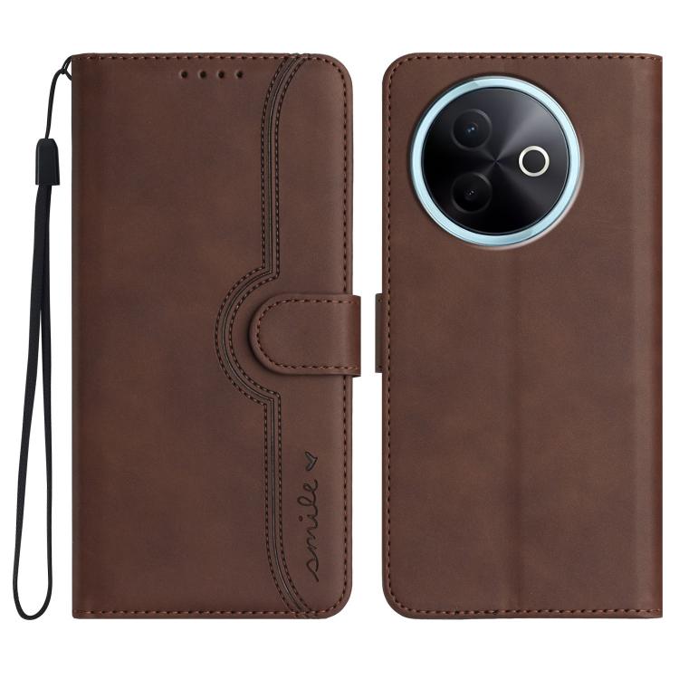 Heart Pattern Skin Feel Leather Phone Case, For vivo V50 Lite 4G / 5G, For vivo Y39 5G, For vivo Y29s 5G / Y04 4G Global, For vivo Y29 4G, For vivo V50, For vivo X200 Pro, For vivo Y200i