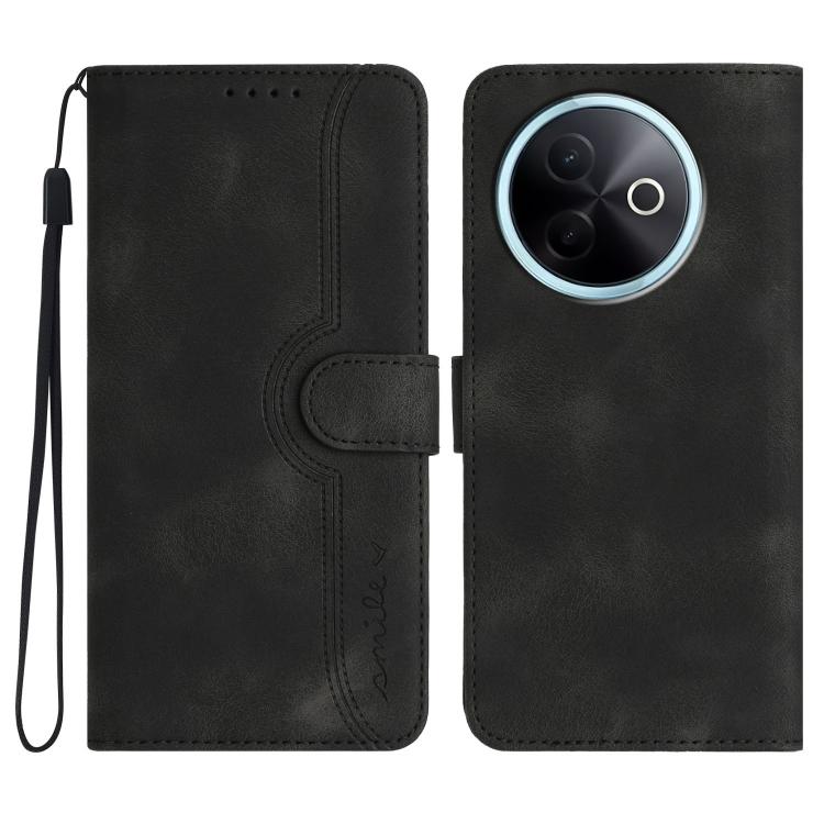 Heart Pattern Skin Feel Leather Phone Case, For vivo V50 Lite 4G / 5G, For vivo Y39 5G, For vivo Y29s 5G / Y04 4G Global, For vivo Y29 4G, For vivo V50, For vivo X200 Pro, For vivo Y200i