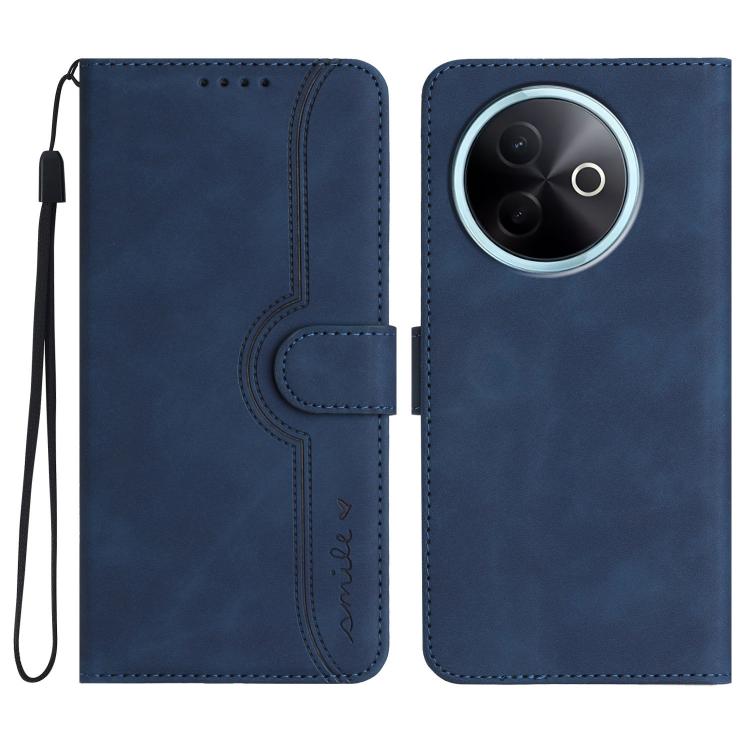 Heart Pattern Skin Feel Leather Phone Case, For vivo V50 Lite 4G / 5G, For vivo Y39 5G, For vivo Y29s 5G / Y04 4G Global, For vivo Y29 4G, For vivo V50, For vivo X200 Pro, For vivo Y200i