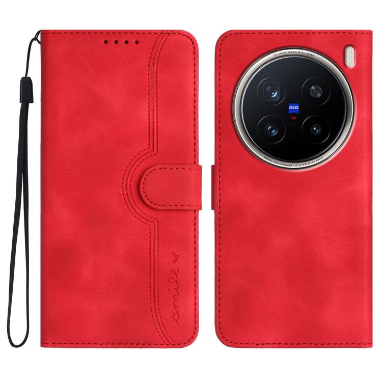 Heart Pattern Skin Feel Leather Phone Case, For vivo V50 Lite 4G / 5G, For vivo Y39 5G, For vivo Y29s 5G / Y04 4G Global, For vivo Y29 4G, For vivo V50, For vivo X200 Pro, For vivo Y200i