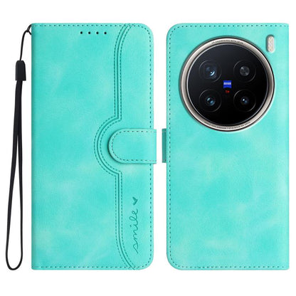 Heart Pattern Skin Feel Leather Phone Case, For vivo V50 Lite 4G / 5G, For vivo Y39 5G, For vivo Y29s 5G / Y04 4G Global, For vivo Y29 4G, For vivo V50, For vivo X200 Pro, For vivo Y200i