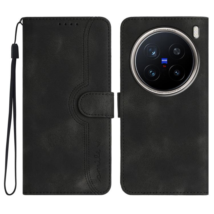 Heart Pattern Skin Feel Leather Phone Case, For vivo V50 Lite 4G / 5G, For vivo Y39 5G, For vivo Y29s 5G / Y04 4G Global, For vivo Y29 4G, For vivo V50, For vivo X200 Pro, For vivo Y200i