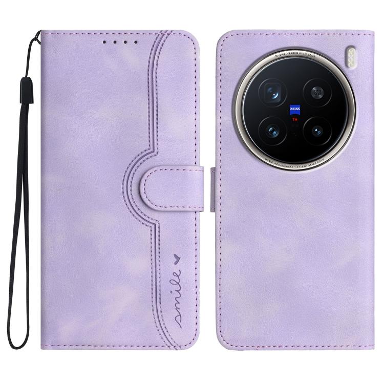 Heart Pattern Skin Feel Leather Phone Case, For vivo V50 Lite 4G / 5G, For vivo Y39 5G, For vivo Y29s 5G / Y04 4G Global, For vivo Y29 4G, For vivo V50, For vivo X200 Pro, For vivo Y200i