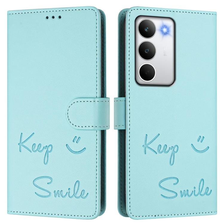 Smile Embossing RFID Leather Phone Case, For Realme C71 4G Global, For Realme 14x Global / V70 5G / C75 5G, For Realme Narzo 80 Pro / 14 Pro 5G India, For Realme 14 5G / 14T 5G Global, For Realme P3 Ultra 5G, For Realme P3 5G, For Realme 14 Pro+ 5G    ...