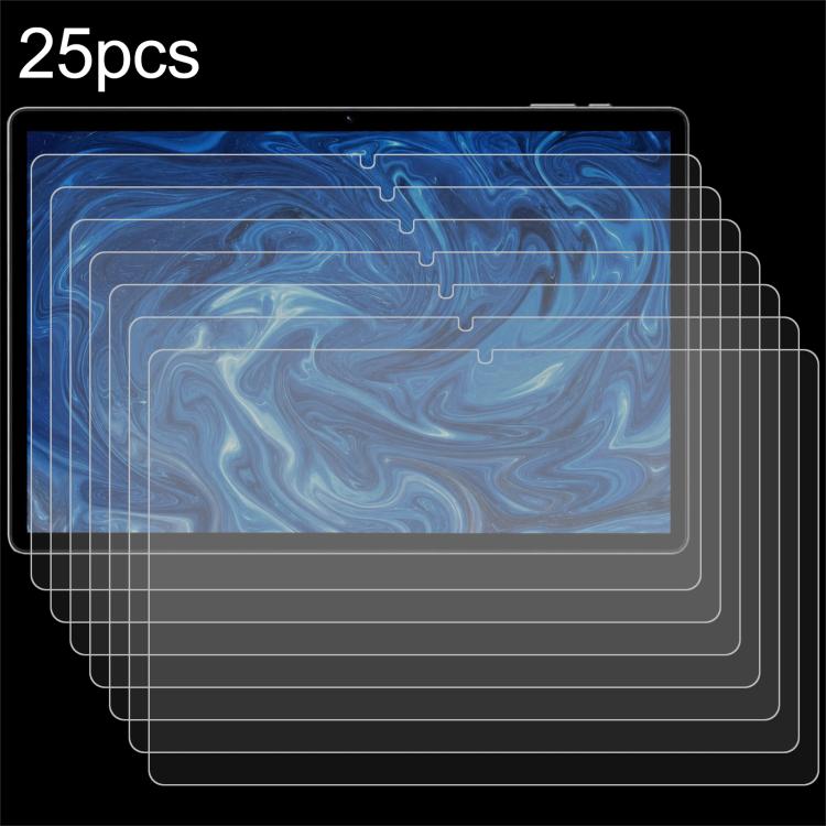 25pcs 9H 0.3mm Explosion-proof Tempered Glass Film, For Callsky Ctab 10.1, For Callsky Note Cpad 11 / Tab 11, For Callsky Tab Ctab 10 10.1 inch, For Callsky Ctab 12 Pro Tablet 11.97, For Callsky Ctab 14 inch