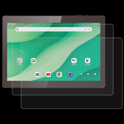 2pcs 9H 0.3mm Explosion-proof Tempered Glass Film, For Logicom Tab 134 10.1, For Logicom Tab XL 14, For Logicom Tab 210 10.1 inch, For Logicom Tablet Fold 10 10.1, For Logicom Tablet Fold 12 12 inch