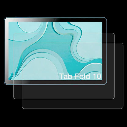 2pcs 9H 0.3mm Explosion-proof Tempered Glass Film, For Logicom Tab 134 10.1, For Logicom Tab XL 14, For Logicom Tab 210 10.1 inch, For Logicom Tablet Fold 10 10.1, For Logicom Tablet Fold 12 12 inch