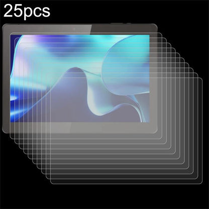 25pcs 9H 0.3mm Explosion-proof Tempered Glass Film, For Logicom Tab 134 10.1, For Logicom Tab XL 14, For Logicom Tab 210 10.1 inch, For Logicom Tablet Fold 10 10.1, For Logicom Tablet Fold 12 12 inch