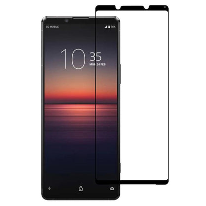 Silk Printing High Aluminum Full Screen Tempered Glass Film, For Sony Xperia 10 V / 10 VI, For Sony Xperia 5 V, For Sony Xperia 1 V, For Sony Xperia 5 IV, For Sony Xperia 1 IV, For Sony Xperia 10 IV, For Sony Xperia 5 III, For Sony Xperia 10 III       ...