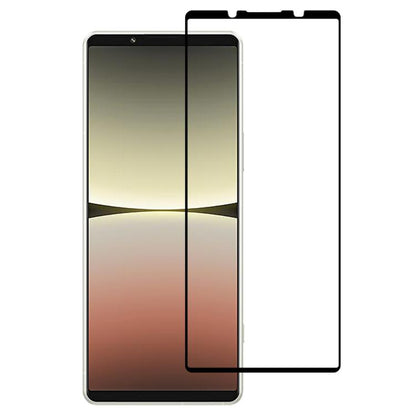 Silk Printing High Aluminum Full Screen Tempered Glass Film, For Sony Xperia 10 V / 10 VI, For Sony Xperia 5 V, For Sony Xperia 1 V, For Sony Xperia 5 IV, For Sony Xperia 1 IV, For Sony Xperia 10 IV, For Sony Xperia 5 III, For Sony Xperia 10 III       ...