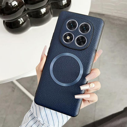 CD Magsafe Magnetic Litchi Texture Phone Case, For Redmi Turbo 5 Max / Poco X8 Pro Max 5G, For Redmi Note 14 Pro 4G, For Redmi Note 14 Pro 5G