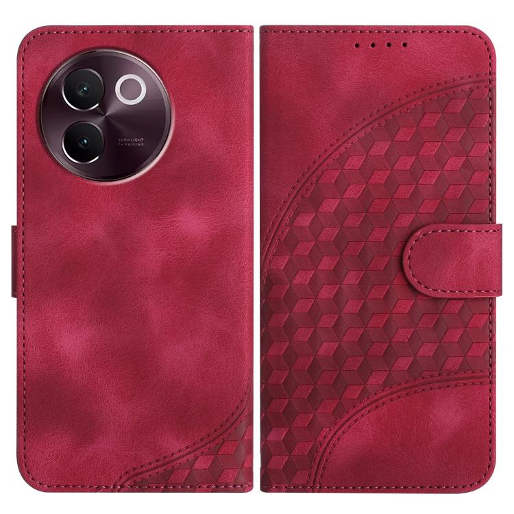 Elephant Head Embossed Phone Leather Case with Lanyard, For vivo Y400 Pro 5G, For vivo X200s, For vivo iQOO Z10 / T4 / Y300 Pro, For vivo X200 Ultra, For vivo V50 Lite 4G / 5G, For vivo Y39 5G, For vivo Y29s 5G / Y04 4G Global, For vivo Y29 4G         ...