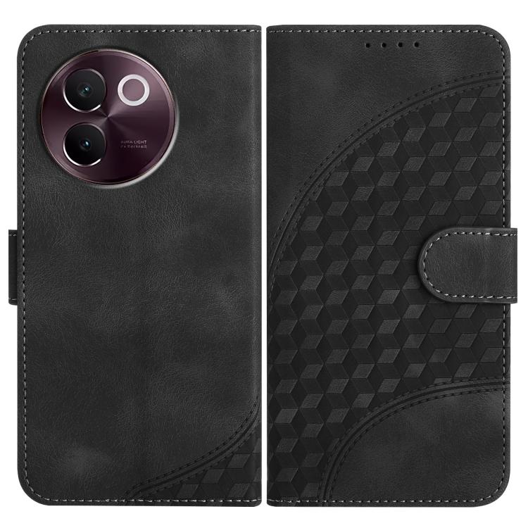 Elephant Head Embossed Phone Leather Case with Lanyard, For vivo Y400 Pro 5G, For vivo X200s, For vivo iQOO Z10 / T4 / Y300 Pro, For vivo X200 Ultra, For vivo V50 Lite 4G / 5G, For vivo Y39 5G, For vivo Y29s 5G / Y04 4G Global, For vivo Y29 4G         ...
