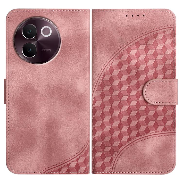 Elephant Head Embossed Phone Leather Case with Lanyard, For vivo Y400 Pro 5G, For vivo X200s, For vivo iQOO Z10 / T4 / Y300 Pro, For vivo X200 Ultra, For vivo V50 Lite 4G / 5G, For vivo Y39 5G, For vivo Y29s 5G / Y04 4G Global, For vivo Y29 4G         ...
