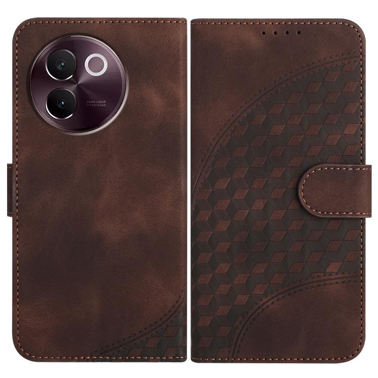 Elephant Head Embossed Phone Leather Case with Lanyard, For vivo Y400 Pro 5G, For vivo X200s, For vivo iQOO Z10 / T4 / Y300 Pro, For vivo X200 Ultra, For vivo V50 Lite 4G / 5G, For vivo Y39 5G, For vivo Y29s 5G / Y04 4G Global, For vivo Y29 4G         ...