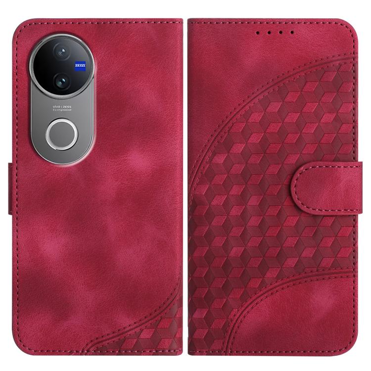 Elephant Head Embossed Phone Leather Case with Lanyard, For vivo Y400 Pro 5G, For vivo X200s, For vivo iQOO Z10 / T4 / Y300 Pro, For vivo X200 Ultra, For vivo V50 Lite 4G / 5G, For vivo Y39 5G, For vivo Y29s 5G / Y04 4G Global, For vivo Y29 4G         ...