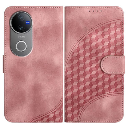 Elephant Head Embossed Phone Leather Case with Lanyard, For vivo Y400 Pro 5G, For vivo X200s, For vivo iQOO Z10 / T4 / Y300 Pro, For vivo X200 Ultra, For vivo V50 Lite 4G / 5G, For vivo Y39 5G, For vivo Y29s 5G / Y04 4G Global, For vivo Y29 4G         ...