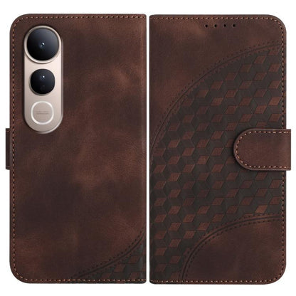 Elephant Head Embossed Phone Leather Case with Lanyard, For vivo Y400 Pro 5G, For vivo X200s, For vivo iQOO Z10 / T4 / Y300 Pro, For vivo X200 Ultra, For vivo V50 Lite 4G / 5G, For vivo Y39 5G, For vivo Y29s 5G / Y04 4G Global, For vivo Y29 4G         ...