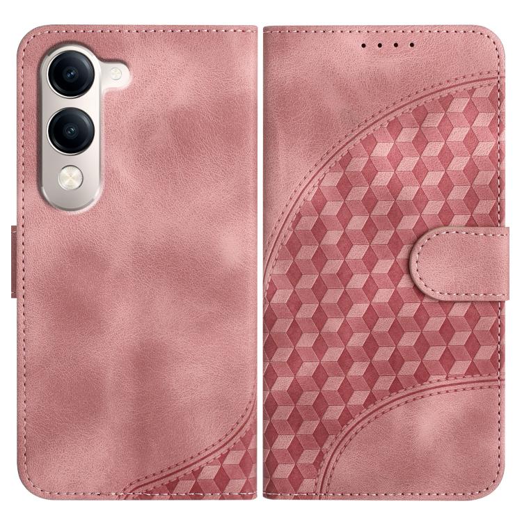 Elephant Head Embossed Phone Leather Case with Lanyard, For vivo Y400 Pro 5G, For vivo X200s, For vivo iQOO Z10 / T4 / Y300 Pro, For vivo X200 Ultra, For vivo V50 Lite 4G / 5G, For vivo Y39 5G, For vivo Y29s 5G / Y04 4G Global, For vivo Y29 4G         ...