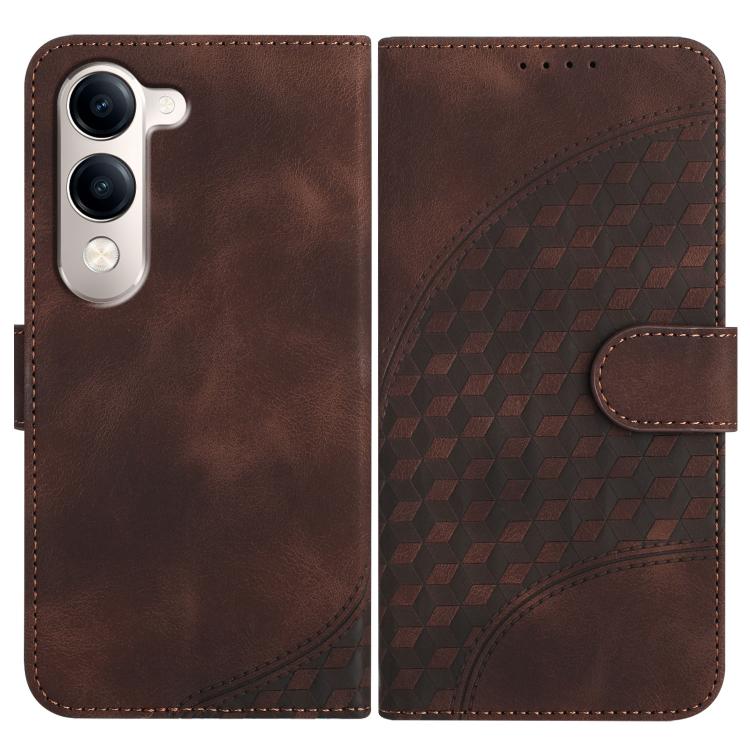 Elephant Head Embossed Phone Leather Case with Lanyard, For vivo Y400 Pro 5G, For vivo X200s, For vivo iQOO Z10 / T4 / Y300 Pro, For vivo X200 Ultra, For vivo V50 Lite 4G / 5G, For vivo Y39 5G, For vivo Y29s 5G / Y04 4G Global, For vivo Y29 4G         ...