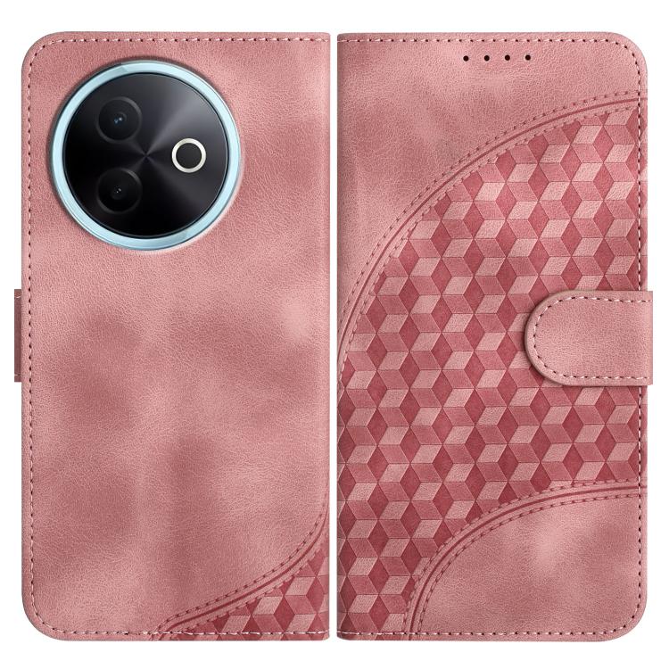 Elephant Head Embossed Phone Leather Case with Lanyard, For vivo Y400 Pro 5G, For vivo X200s, For vivo iQOO Z10 / T4 / Y300 Pro, For vivo X200 Ultra, For vivo V50 Lite 4G / 5G, For vivo Y39 5G, For vivo Y29s 5G / Y04 4G Global, For vivo Y29 4G         ...