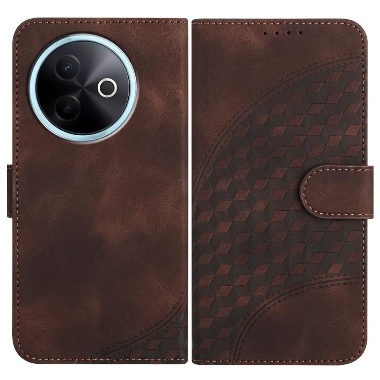 Elephant Head Embossed Phone Leather Case with Lanyard, For vivo Y400 Pro 5G, For vivo X200s, For vivo iQOO Z10 / T4 / Y300 Pro, For vivo X200 Ultra, For vivo V50 Lite 4G / 5G, For vivo Y39 5G, For vivo Y29s 5G / Y04 4G Global, For vivo Y29 4G         ...