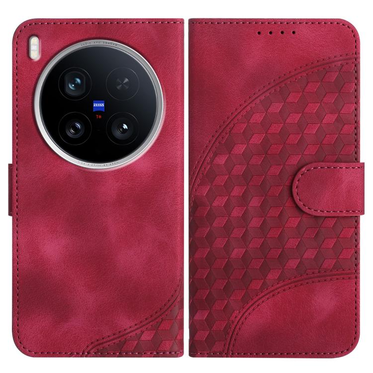 Elephant Head Embossed Phone Leather Case with Lanyard, For vivo Y400 Pro 5G, For vivo X200s, For vivo iQOO Z10 / T4 / Y300 Pro, For vivo X200 Ultra, For vivo V50 Lite 4G / 5G, For vivo Y39 5G, For vivo Y29s 5G / Y04 4G Global, For vivo Y29 4G         ...