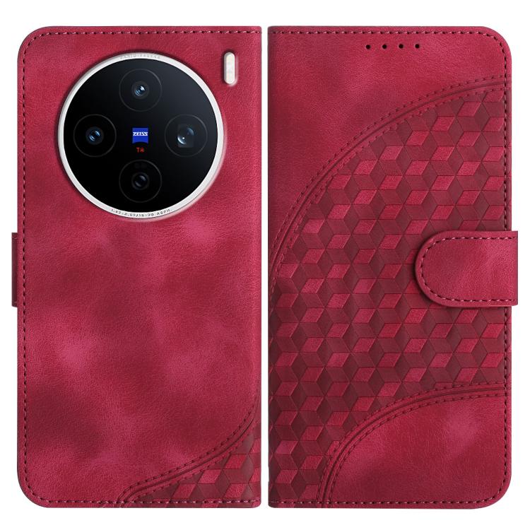 Elephant Head Embossed Phone Leather Case with Lanyard, For vivo Y400 Pro 5G, For vivo X200s, For vivo iQOO Z10 / T4 / Y300 Pro, For vivo X200 Ultra, For vivo V50 Lite 4G / 5G, For vivo Y39 5G, For vivo Y29s 5G / Y04 4G Global, For vivo Y29 4G         ...