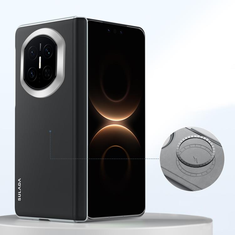 SULADA Skin Feel Liquid Leather Shockproof Phone Case, For Huawei Pura X Max, For Huawei Mate X7, For Huawei Mate X6