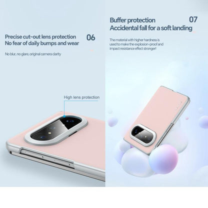 SULADA Skin Feel Liquid Leather Shockproof Phone Case, For Huawei Pura X Max, For Huawei Mate X7, For Huawei Mate X6