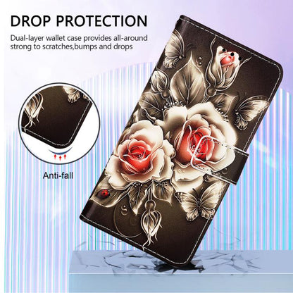 Colored Drawing Pattern Plain Weave Leather Phone Case, For Asus ROG Phone 9 / 9 Pro