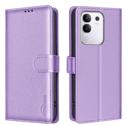 Litchi Texture RFID Anti-theft Leather Phone Case, For vivo Y21 5G 2026 / Y05 4G, For vivo Y31 5G 2025, For vivo Y400 5G Global, For vivo Y39 5G, For vivo Y29S 5G Global, For vivo Y29 4G