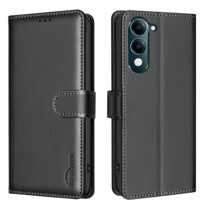 Litchi Texture RFID Anti-theft Leather Phone Case, For vivo Y21 5G 2026 / Y05 4G, For vivo Y31 5G 2025, For vivo Y400 5G Global, For vivo Y39 5G, For vivo Y29S 5G Global, For vivo Y29 4G