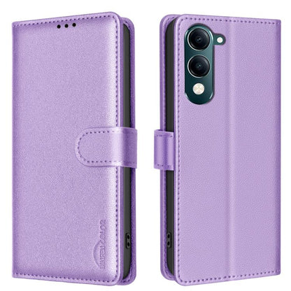 Litchi Texture RFID Anti-theft Leather Phone Case, For vivo Y21 5G 2026 / Y05 4G, For vivo Y31 5G 2025, For vivo Y400 5G Global, For vivo Y39 5G, For vivo Y29S 5G Global, For vivo Y29 4G