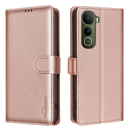 Litchi Texture RFID Anti-theft Leather Phone Case, For vivo Y21 5G 2026 / Y05 4G, For vivo Y31 5G 2025, For vivo Y400 5G Global, For vivo Y39 5G, For vivo Y29S 5G Global, For vivo Y29 4G