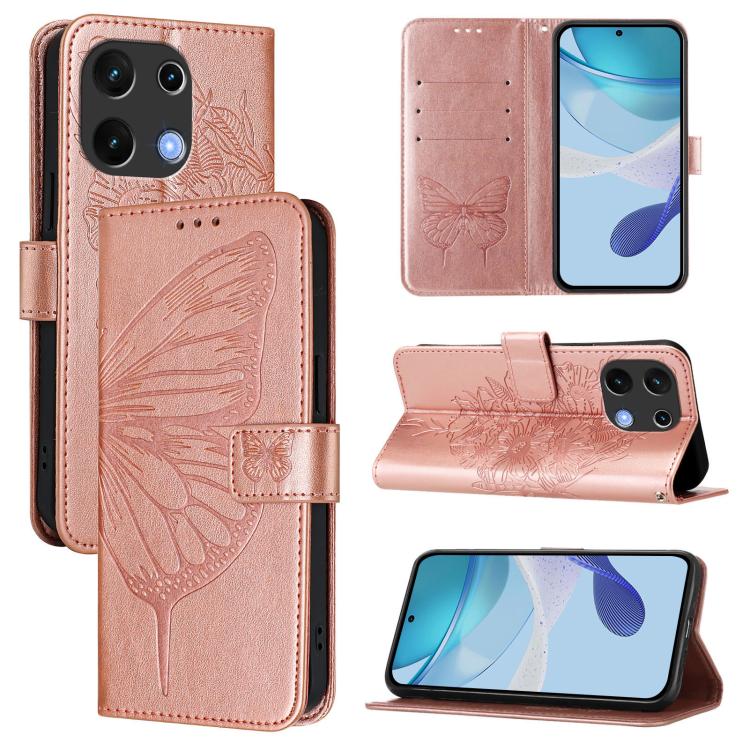 Embossed Butterfly Leather Phone Case, For Umidigi G100X 4G / 5G, For Umidigi G100 Pro, For Umidigi Note 100