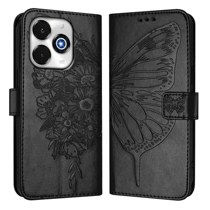 Embossed Butterfly Leather Phone Case, For Umidigi G100X 4G / 5G, For Umidigi G100 Pro, For Umidigi Note 100