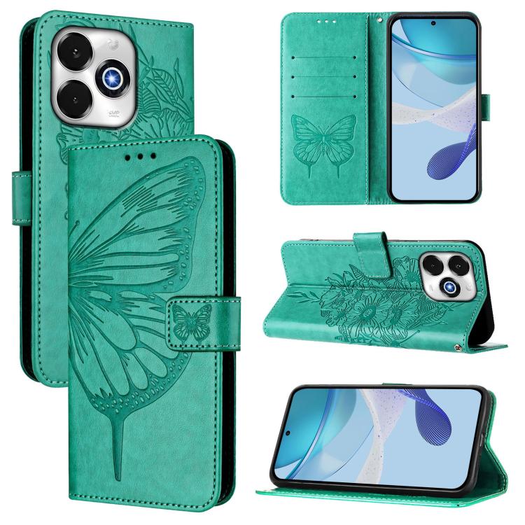 Embossed Butterfly Leather Phone Case, For Umidigi G100X 4G / 5G, For Umidigi G100 Pro, For Umidigi Note 100