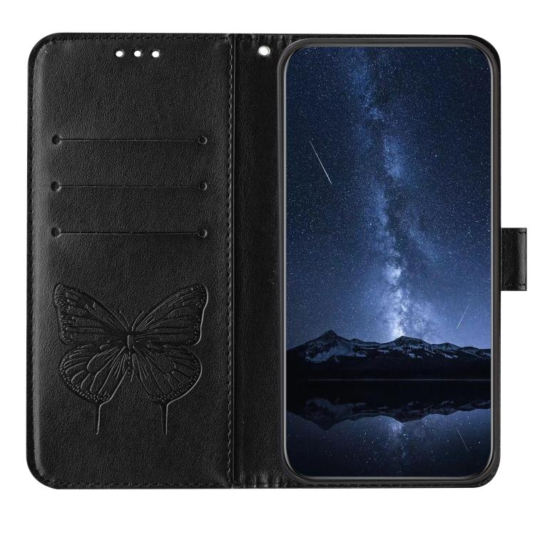 Embossed Butterfly Leather Phone Case, For vivo V50 Global