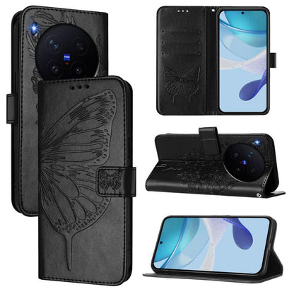 Embossed Butterfly Leather Phone Case, For vivo iQOO Neo11 Ultra 5G, For vivo iQOO Z11S 5G / V80 Lite 5G, For vivo X500 Pro 5G, For vivo X500 Pro Max 5G, For vivo X300 FE 5G Russia / 5G Zeiss, For vivo X300s 5G, For vivo V70 FE 5G                      ...