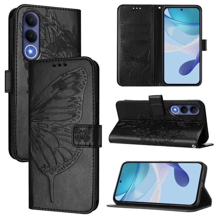 Embossed Butterfly Leather Phone Case, For vivo iQOO Neo11 Ultra 5G, For vivo iQOO Z11S 5G / V80 Lite 5G, For vivo X500 Pro 5G, For vivo X500 Pro Max 5G, For vivo X300 FE 5G Russia / 5G Zeiss, For vivo X300s 5G, For vivo V70 FE 5G                      ...